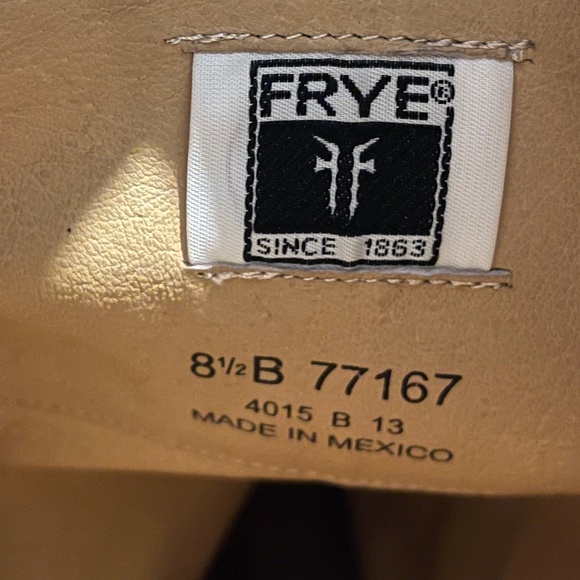Frye Melissa Button Boots Black 8.5W - Picture 6 of 8